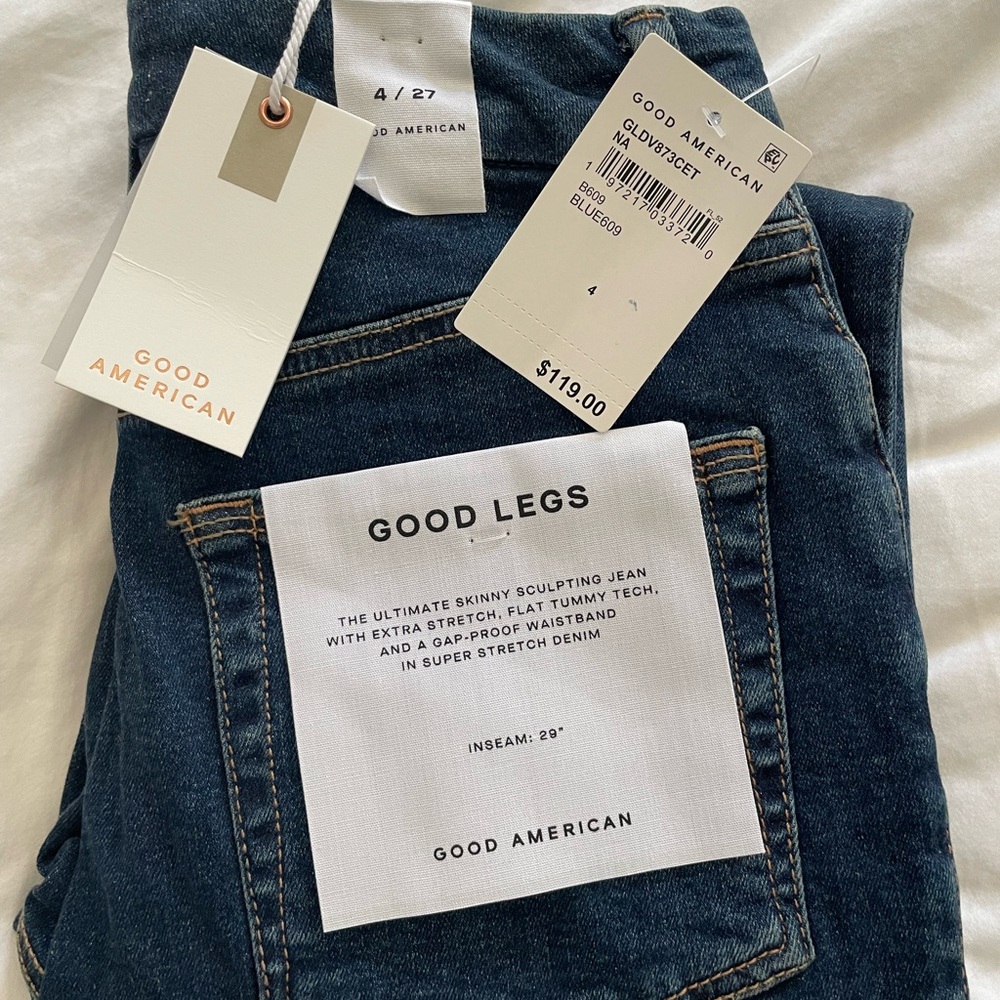 Good American Good Legs Skinny Jeans